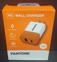PANTONE 18W WALL CHARGER (USB C + USB A)