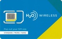 [SIM140] 25 X H2O Wireless Triple SIM Cards
