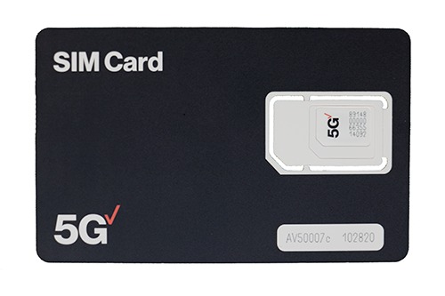 10 X Verizon 5G Triple SIM Cards
