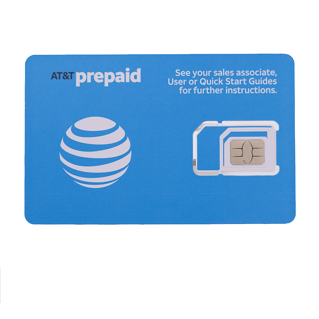 10 X AT&amp;T Triple SIM Card