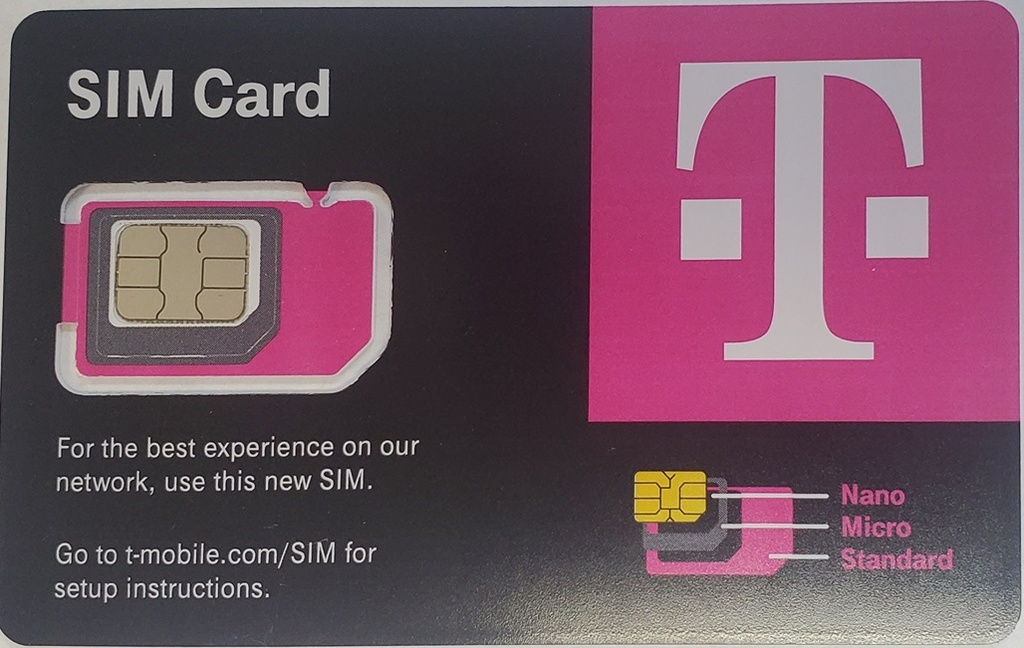25 X T-Mobile Prepaid SIM Card
