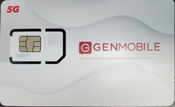 [SIM640] 25 X GenMobile SIM Card (ATT)